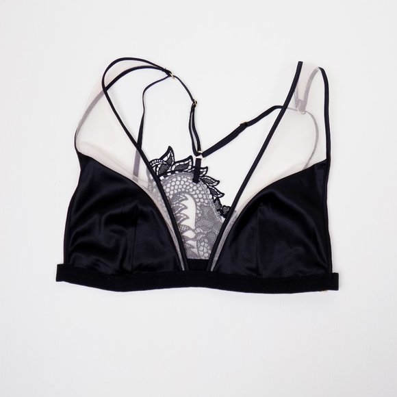 nwt Victoria's Secret bralette bra lingerie lace dragon embroidery design - Picture 3 of 12